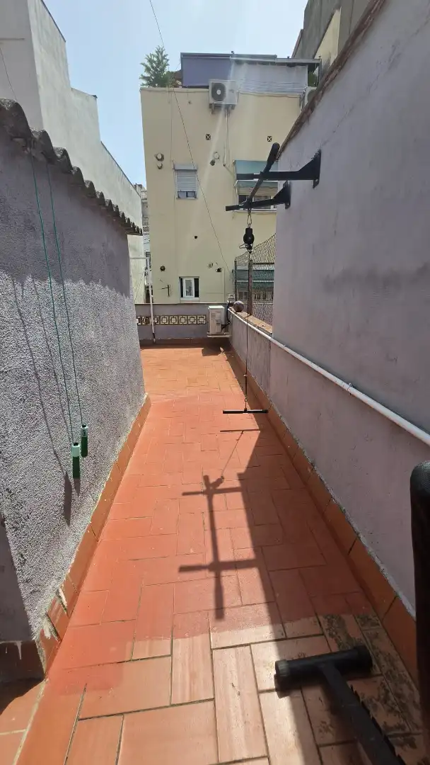 Terrassa de Casa adosada en venda en Barcelona amb Aire condicionat, Jardí privat i Terrassa
