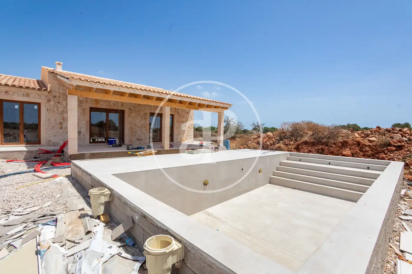 Piscina de Casa o chalet en venta en Campos con Aire acondicionado, Calefacción y Jardín privado