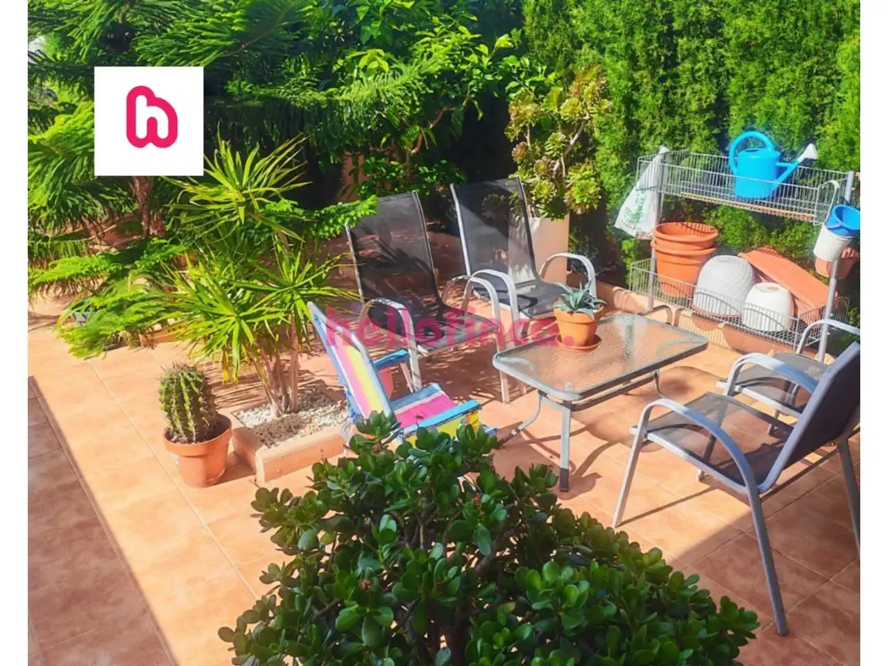 Terrasse von Wohnung zum Verkauf in Orihuela mit Klimaanlage, Heizung und Privatgarten