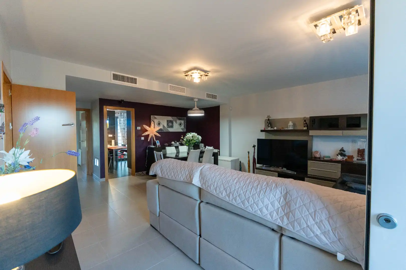 Living room of Detached homes for sale in Murcia  with Air Conditioner, Heating and Private garden