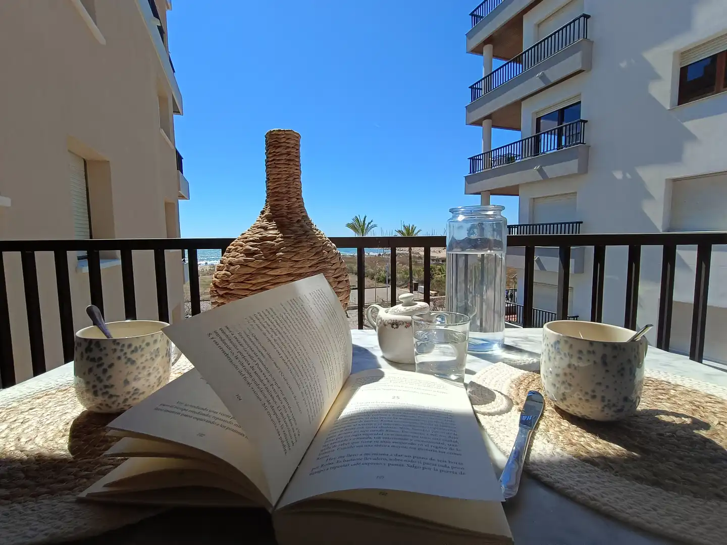 Terrasse von Wohnung zur Miete in Calafell mit Parkett, Terrasse und Abstellraum