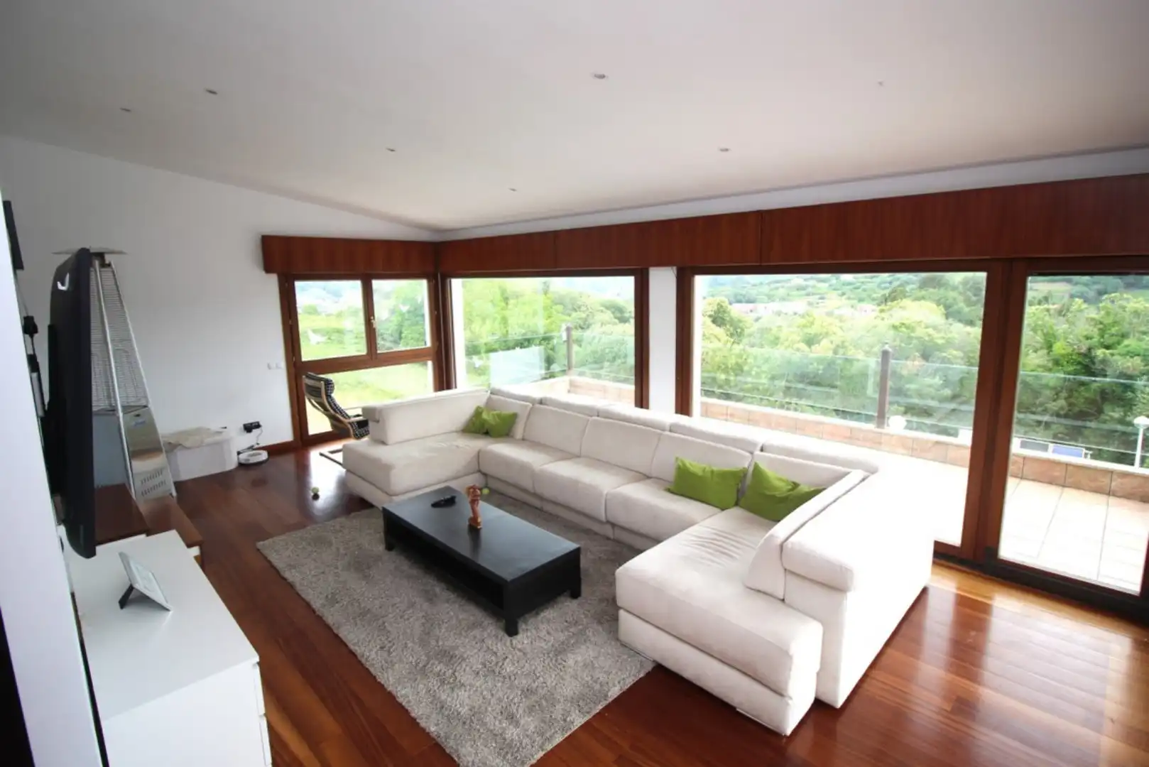 Living room of Houses for sale in Betanzos  with Heating, Terrace and Storage room
