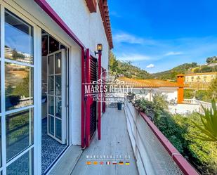 Exterior view of House or chalet for sale in Santa Susanna  with Private garden, Terrace and Swimming Pool