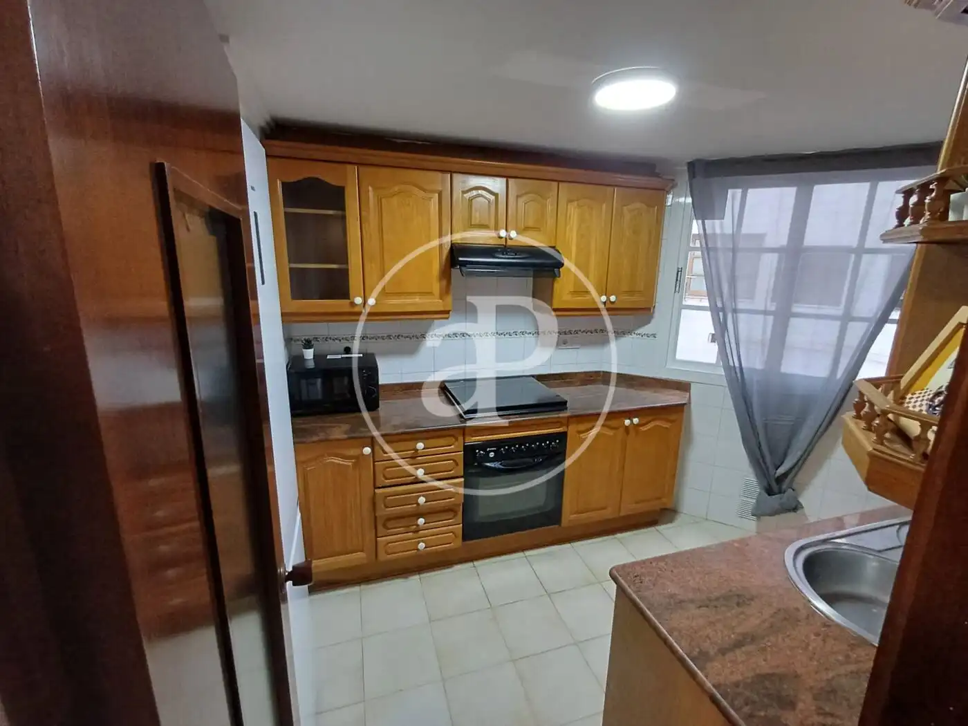 Cocina de Piso de alquiler en Valencia con Aire acondicionado y Amueblado