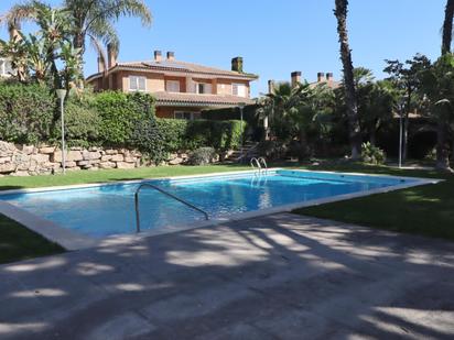 Swimming pool of Single-family semi-detached for sale in Godella  with Air Conditioner and Terrace