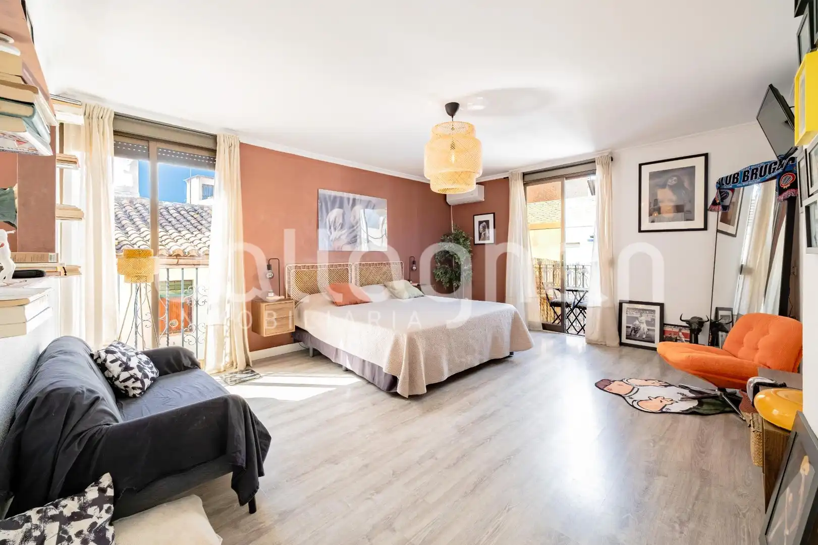 Dormitori de Casa o xalet en venda en Museros amb Aire condicionat, Calefacció i Terrassa