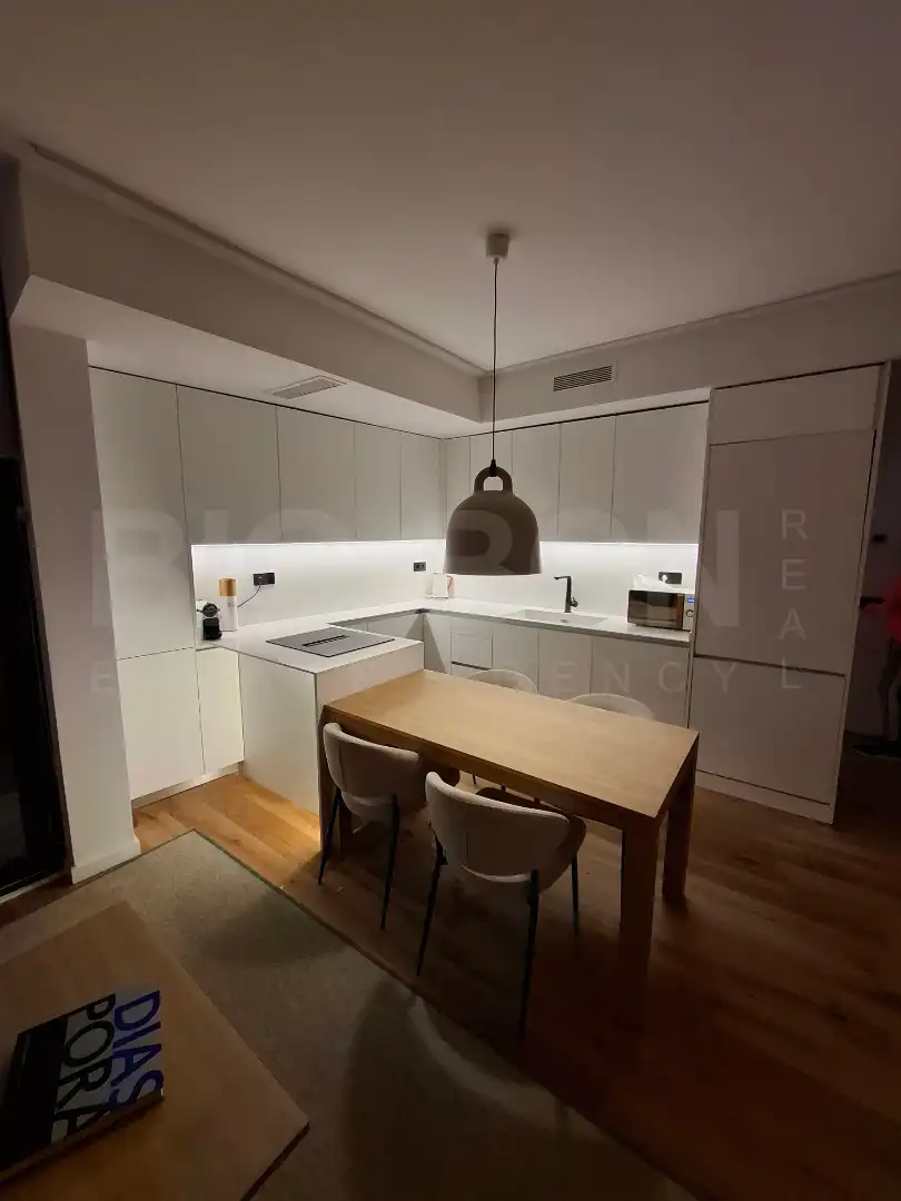 Cocina de Casa adosada de alquiler en Esplugues de Llobregat con Aire acondicionado, Calefacción y Parquet
