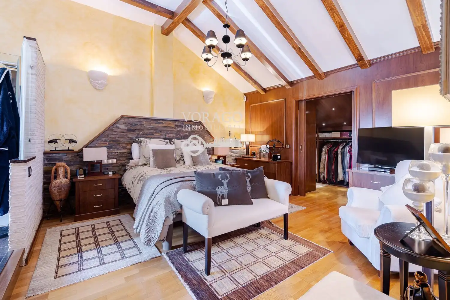 Habitación de Casa o chalet en venta en Meco con Jardín privado y Piscina