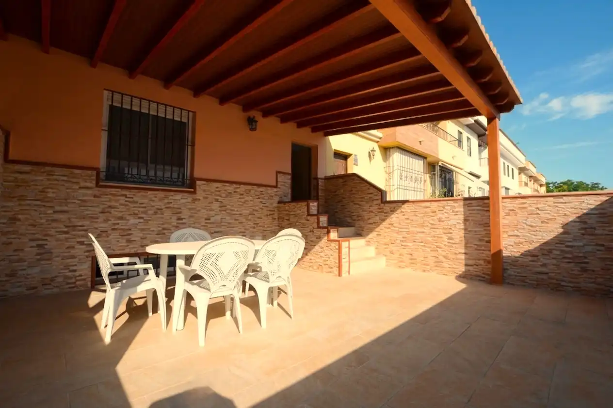 Terrace of Detached homes for sale in La Algaba  with Air Conditioner, Heating and Terrace