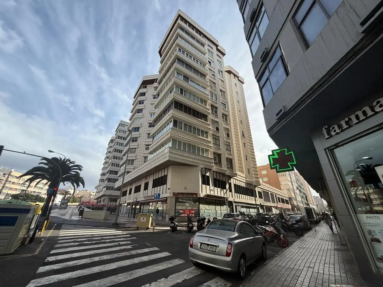 Vista exterior de Garaje en venta en Las Palmas de Gran Canaria