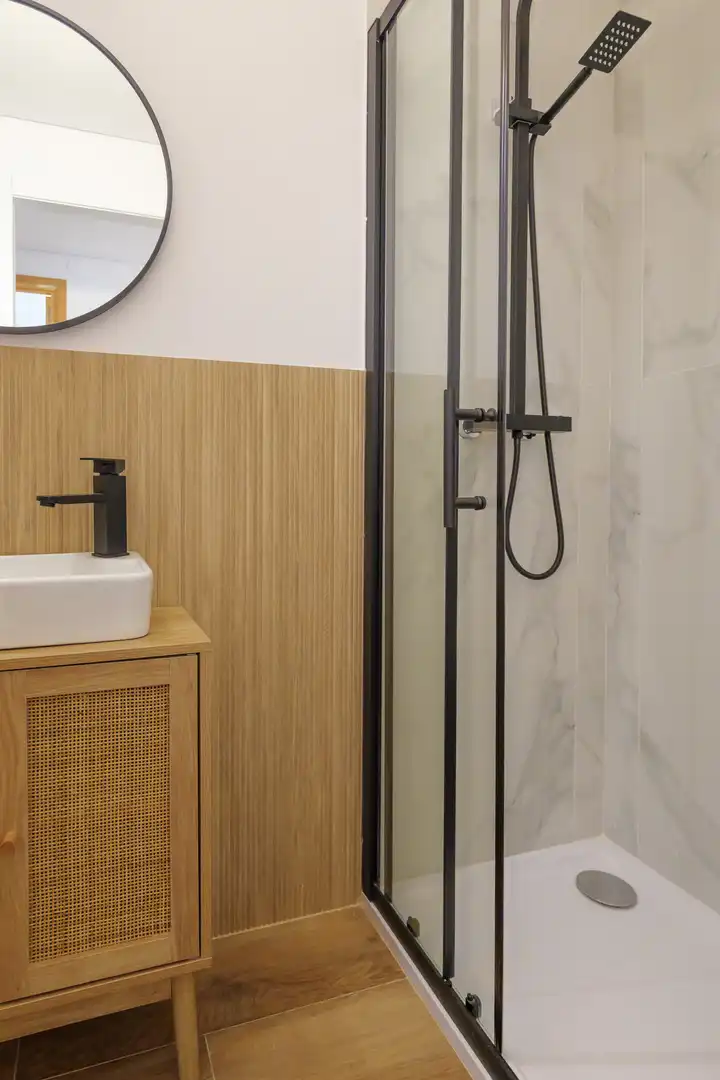 Baño de Apartamento en venta en Torremolinos con Aire acondicionado, Terraza y Amueblado