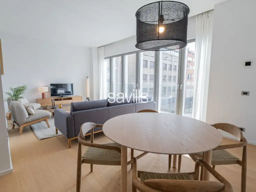 Wohnzimmer von Wohnungen zur Miete in Barcelona mit Klimaanlage und Möbliert