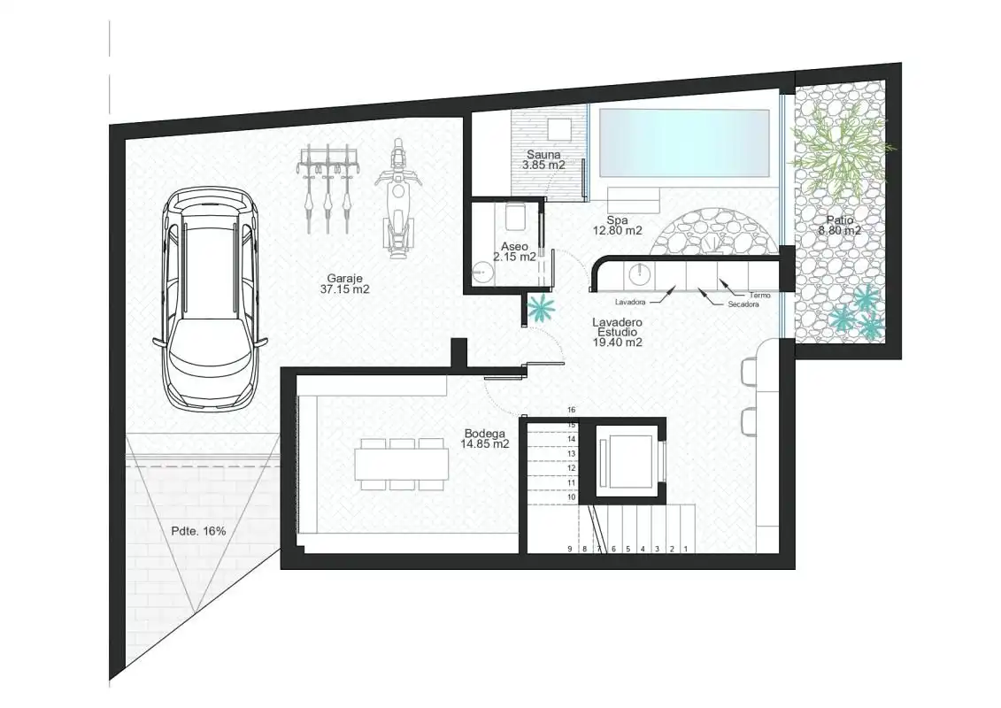 Villa mit Pool zum Verkauf in Mar Menor de Cartagena – Cabo de Palos, imagen 17