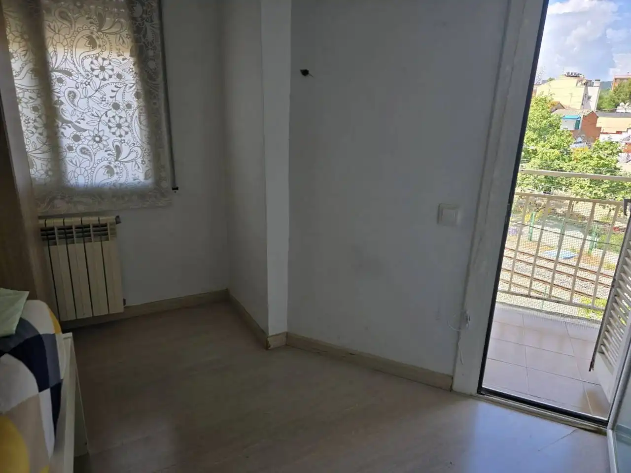 Schlafzimmer von Wohnung zum Verkauf in Terrassa mit Klimaanlage, Heizung und Parkett