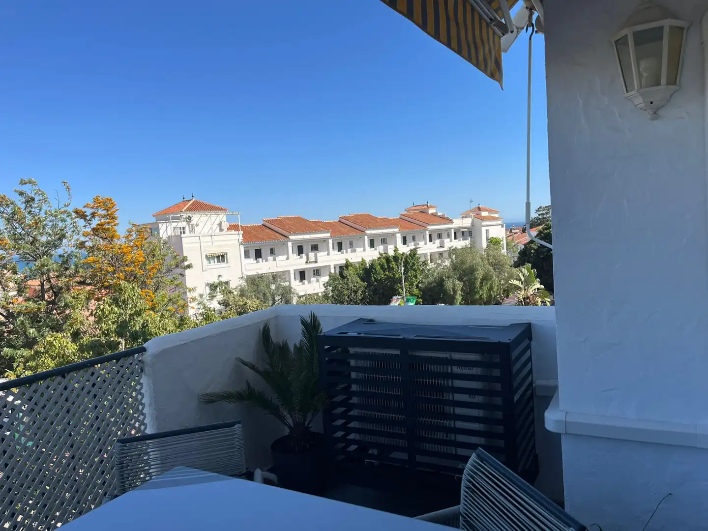 Terrasse von Wohnung zur Miete in Rincón de la Victoria mit Klimaanlage, Terrasse und Möbliert