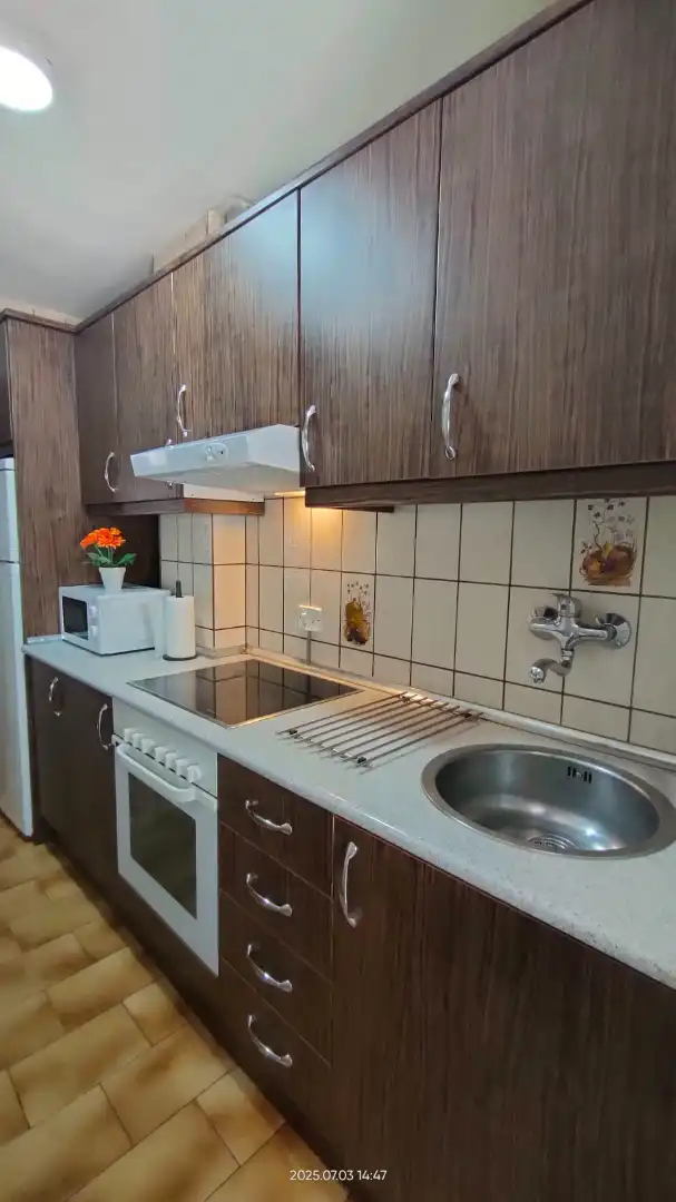 Kitchen of Flat for rent in Zaragoza  with Heating, Parquet flooring and Furnished