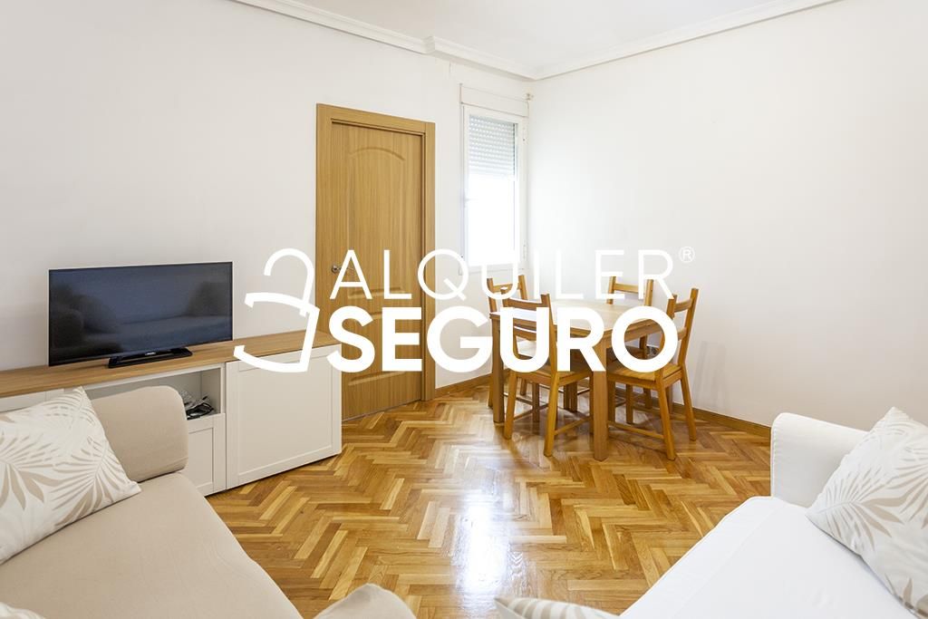 Living room of Flat to rent in  Madrid Capital  with Heating and Furnished