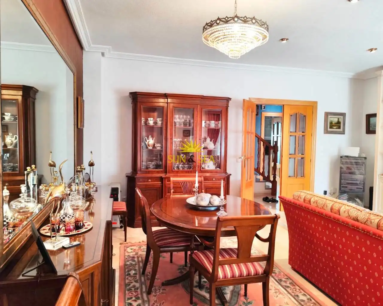 Dining room of Houses for sale in Torre-Pacheco  with Air Conditioner, Heating and Terrace