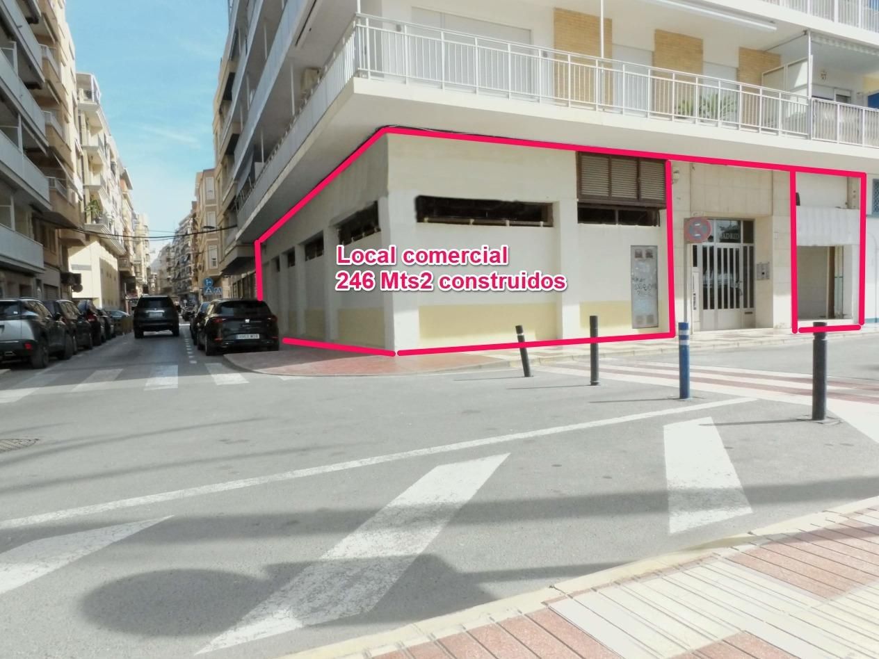 Vista exterior de Local en venta en Santa Pola