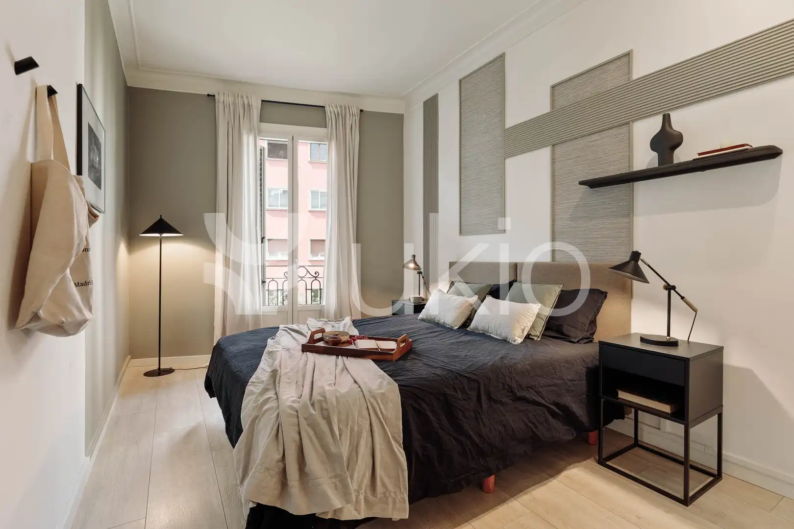 Bedroom of Apartments for rent in Barcelona  with Air Conditioner, Heating and Furnished