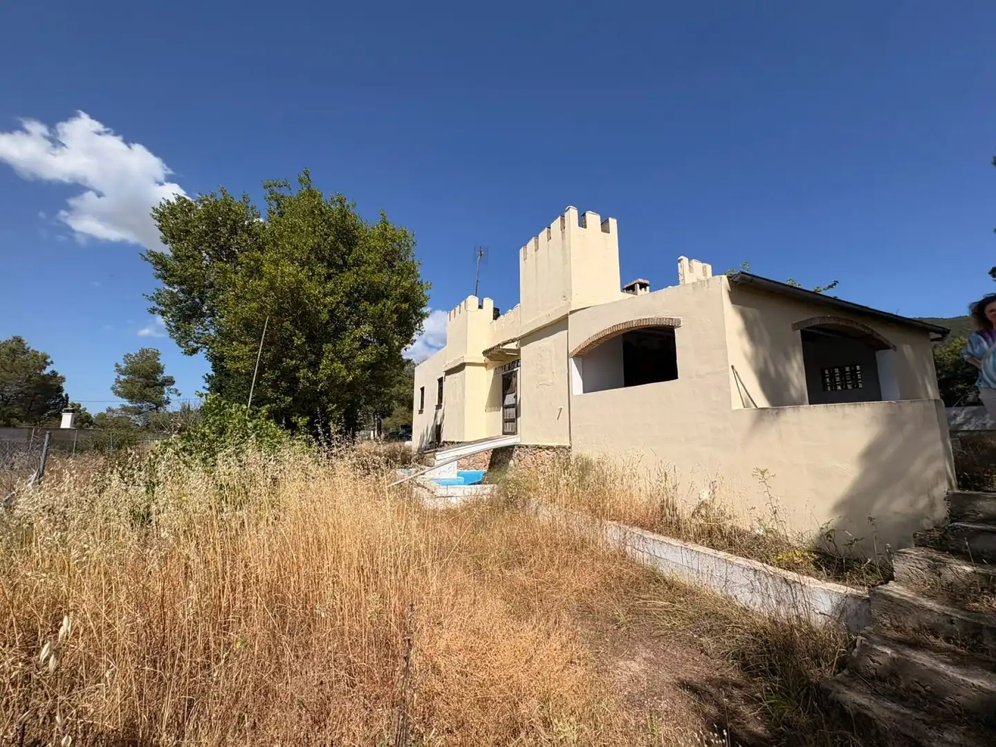 Vista exterior de Finca rústica en venda en Biar amb Terrassa
