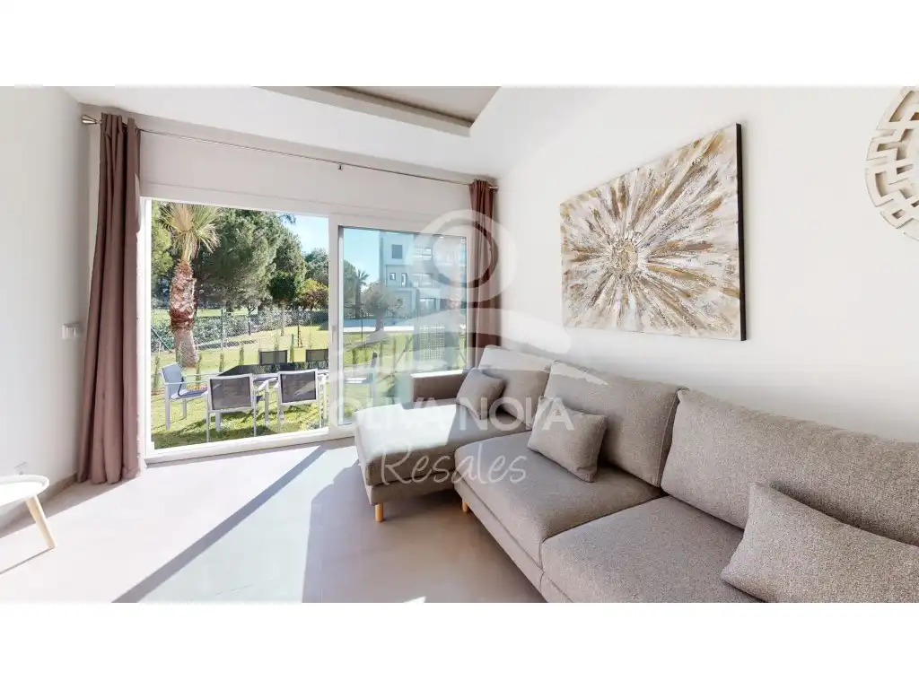 Jardí de Apartament en venda en Oliva amb Aire condicionat, Jardí privat i Piscina