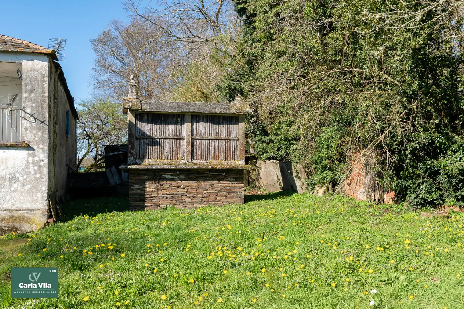 Vista exterior de Finca rústica en venta en Lugo con Jardín privado y Balcón