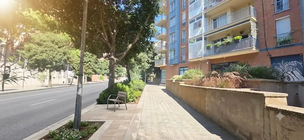 Exterior view of Flat for sale in Barcelona  with Air Conditioner and Heating