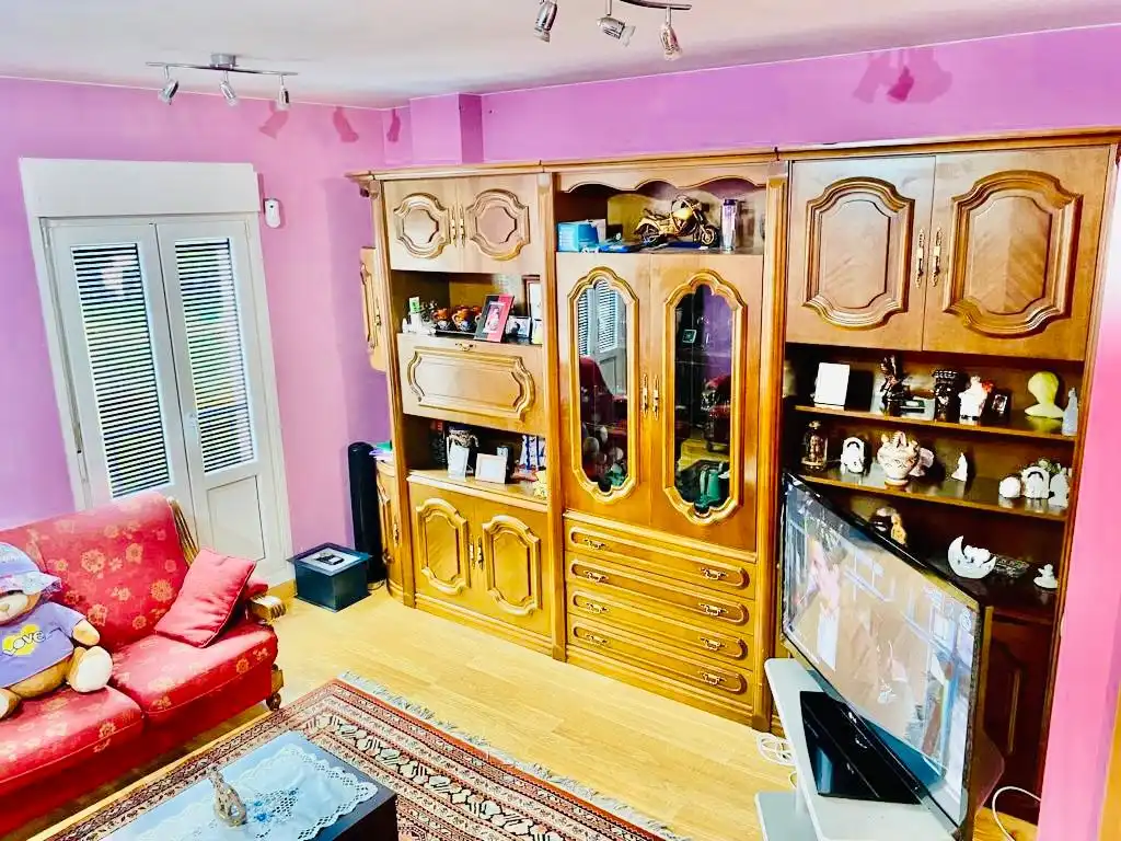 Sala de estar de Casa o chalet en venta en Lugo con Calefacción y Amueblado