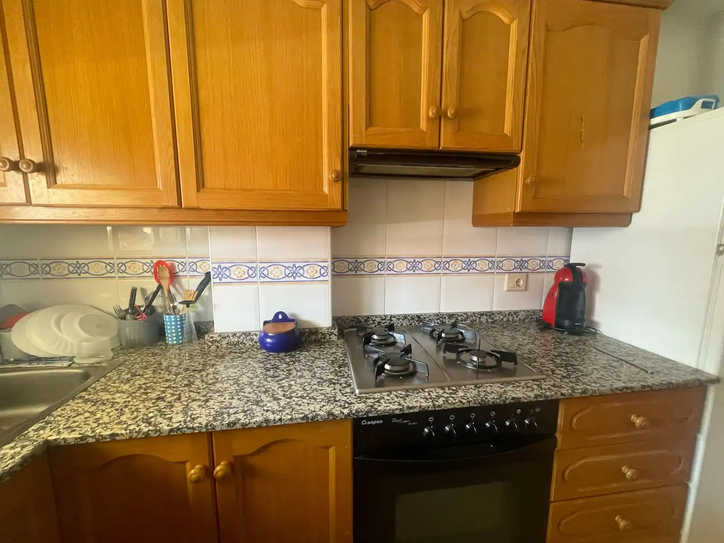 Cuina de Apartament en venda en Moncofa amb Terrassa, Traster i Moblat