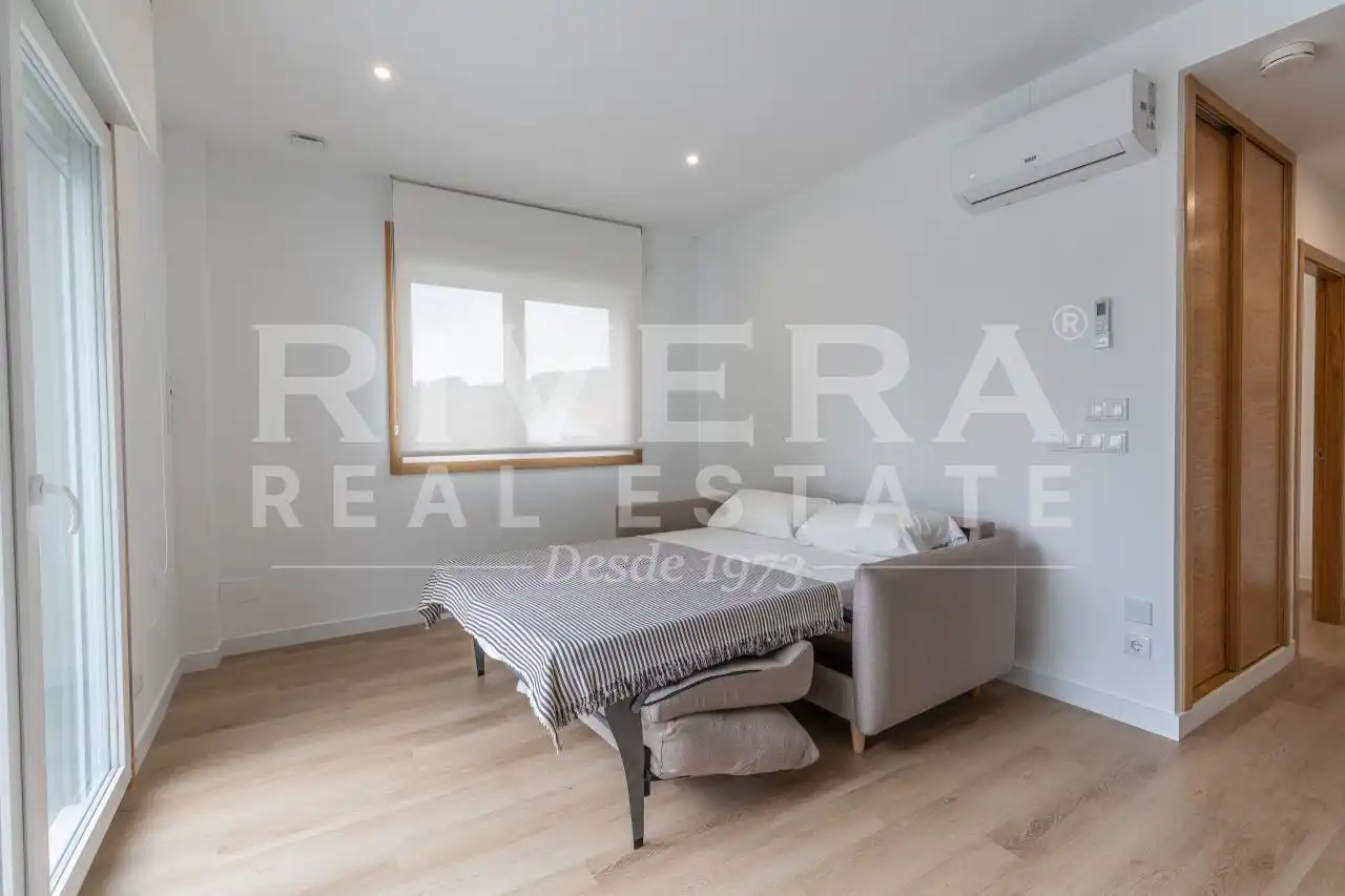Habitación de Apartamento en venta en Sanxenxo con Aire acondicionado, Calefacción y Terraza
