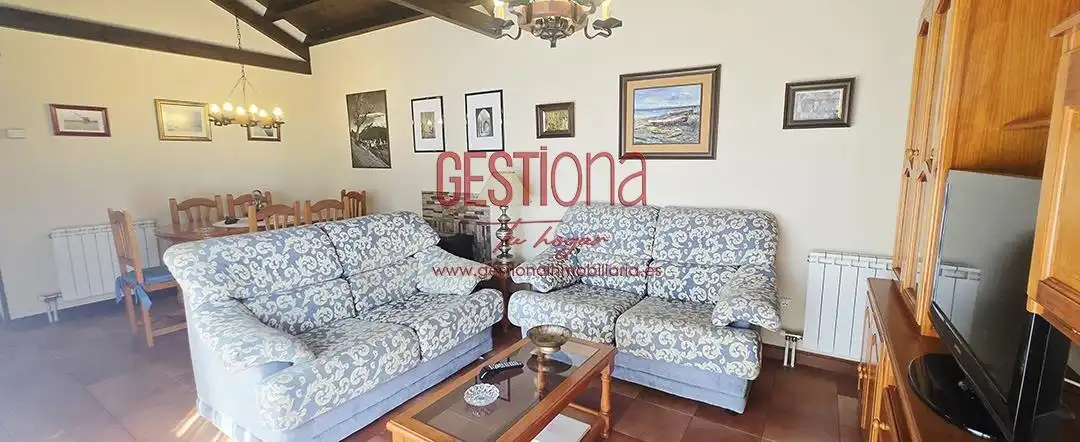 Sala de estar de Casa o chalet en venta en Ribamontán al Mar con Calefacción, Jardín privado y Piscina