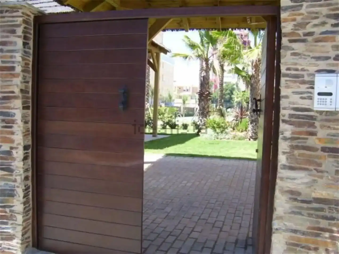 Garten von Wohnung zur Miete in La Antilla mit Klimaanlage, Privatgarten und Parkett