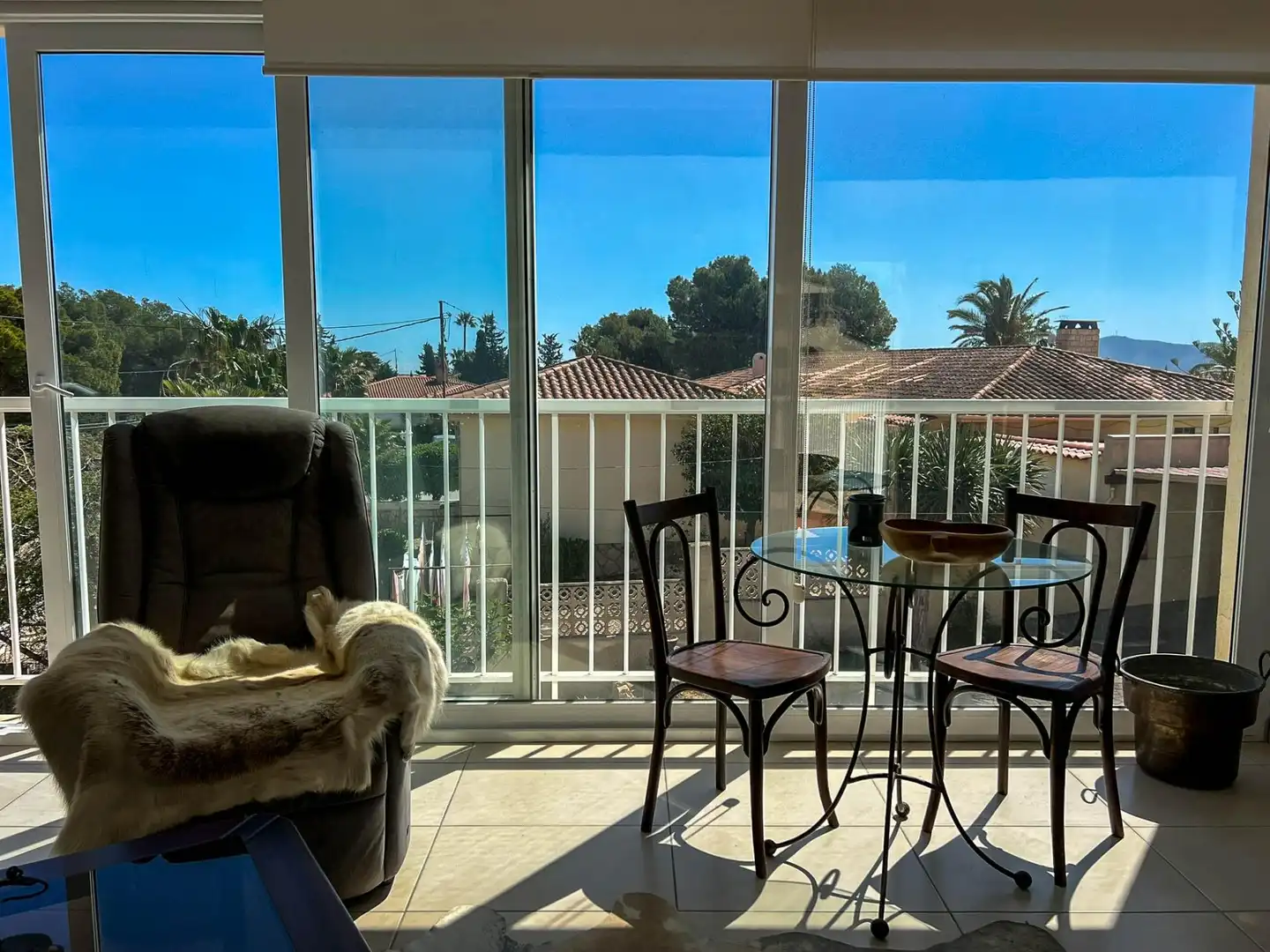 Terraza de Casa o chalet en venta en La Nucia con Aire acondicionado, Calefacción y Jardín privado