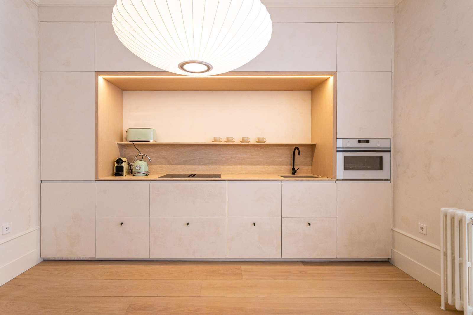 Cuina de Apartament per a compartir en  Madrid Capital amb Aire condicionat, Calefacció i Terrassa