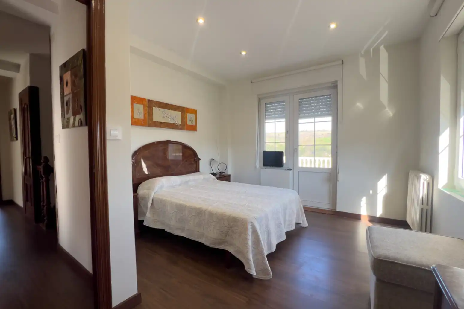 Bedroom of Houses for sale in Cartes  with Heating, Parquet flooring and Terrace