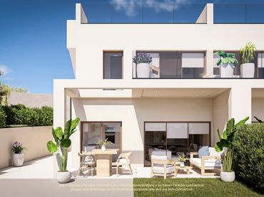 Neubau-Villa mit Balkon zum Verkauf in Ronda del Golf