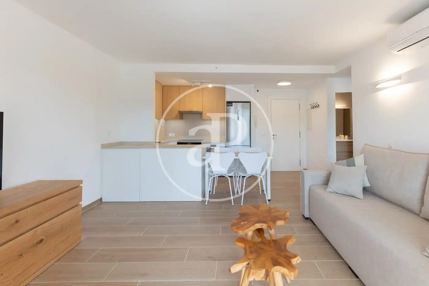 Sala de estar de Piso de alquiler en Son Servera con Aire acondicionado, Calefacción y Jardín privado