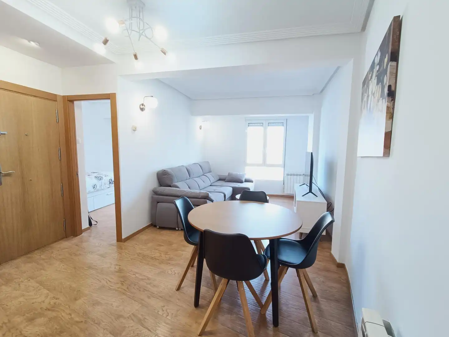 Sala de estar de Piso en venta en Santander con Calefacción y Amueblado
