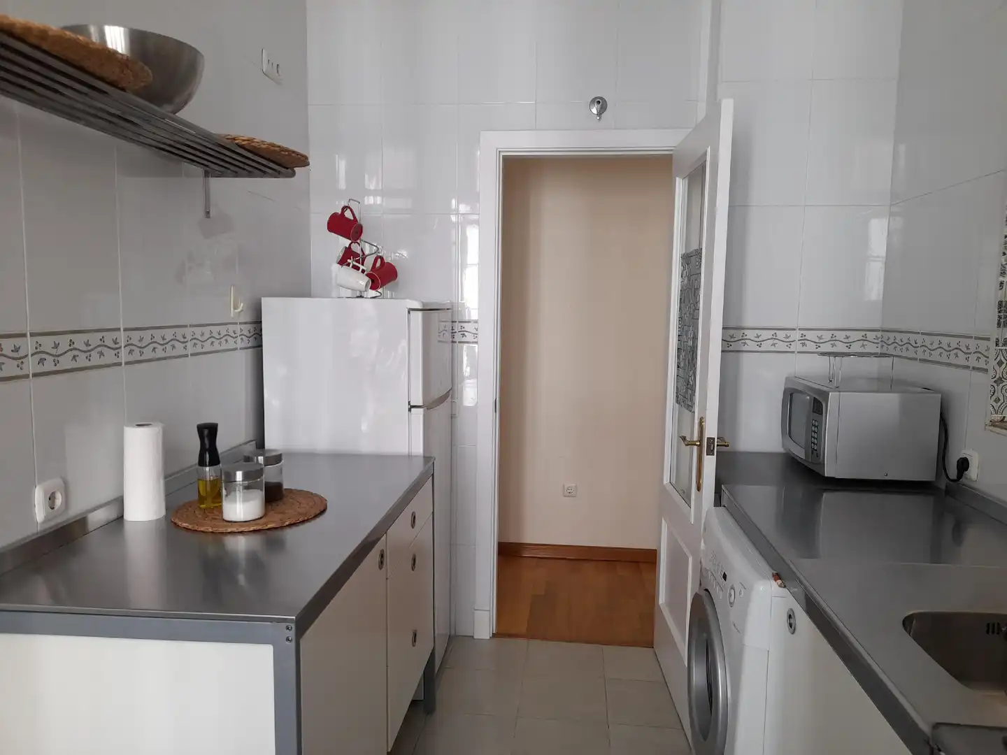 Cocina de Apartamento en venta en Jerez de la Frontera con Jardín privado, Terraza y Trastero