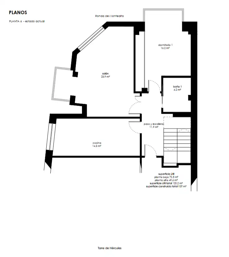 Penthouse zum Verkauf in Monte Alto - Zalaeta - Atocha, imagen 45