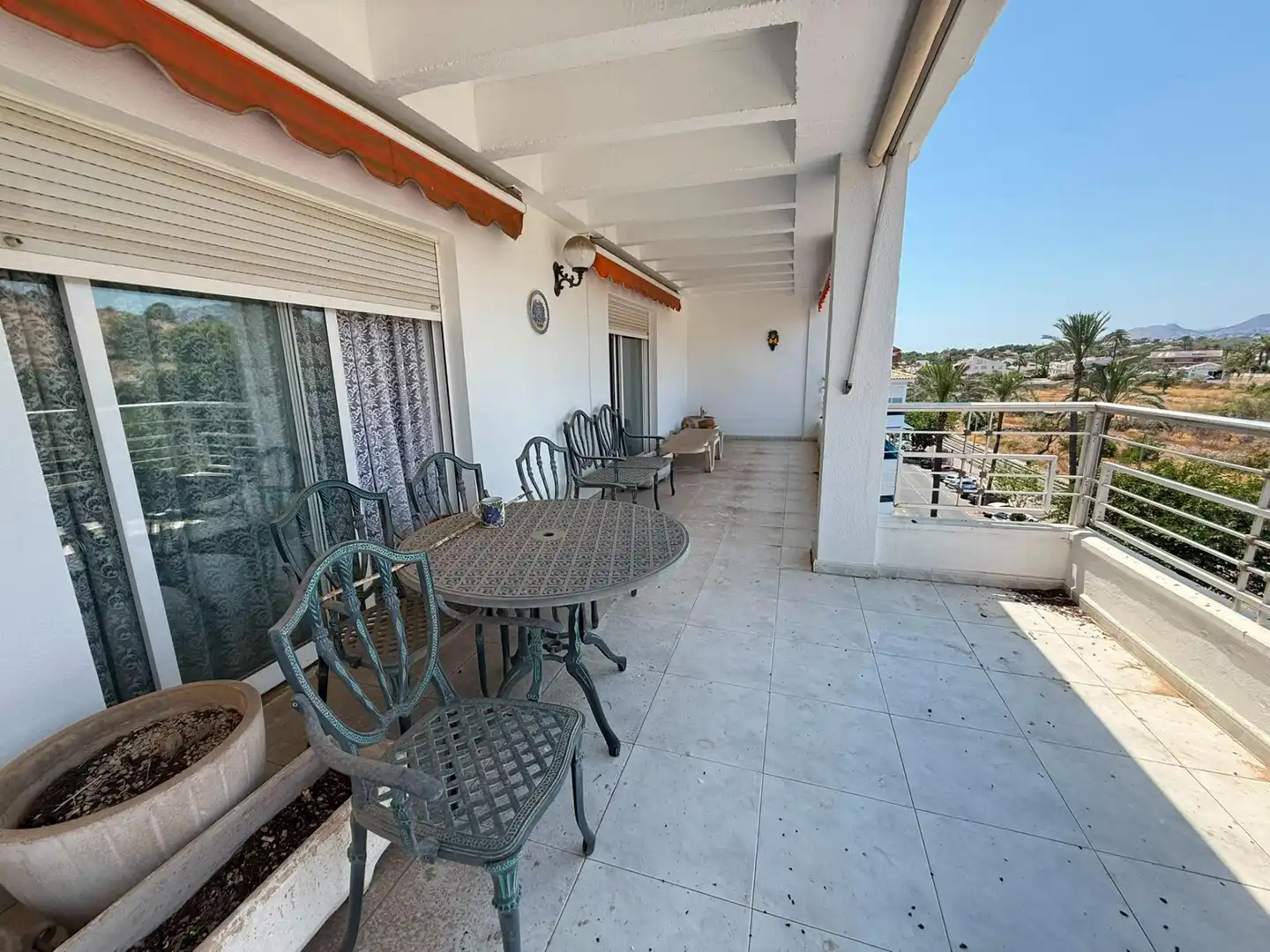 Terrasse von Dachboden zum Verkauf in Altea mit Terrasse und Möbliert