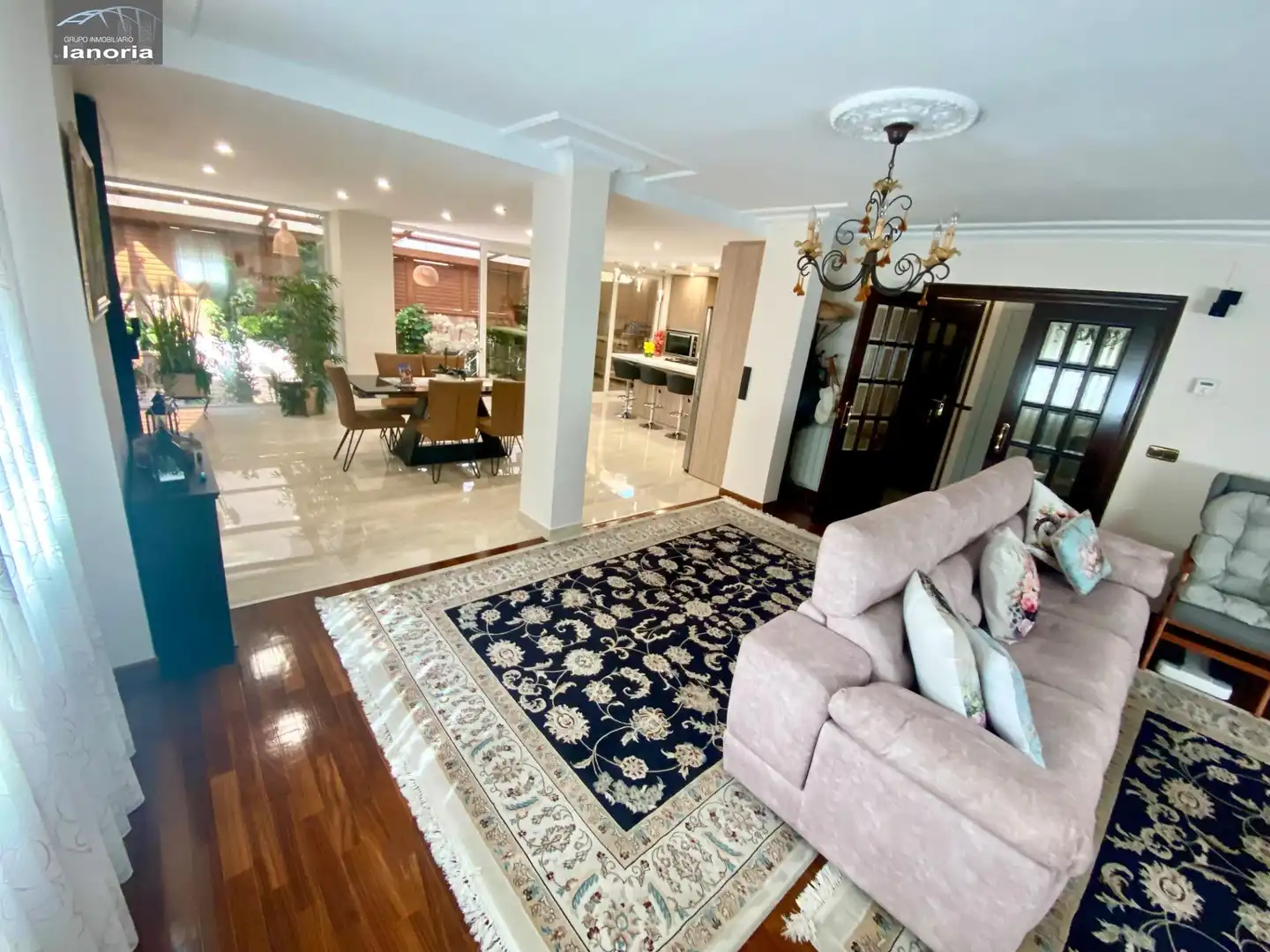 Living room of Detached homes for sale in Albacete  with Air Conditioner, Heating and Parquet flooring