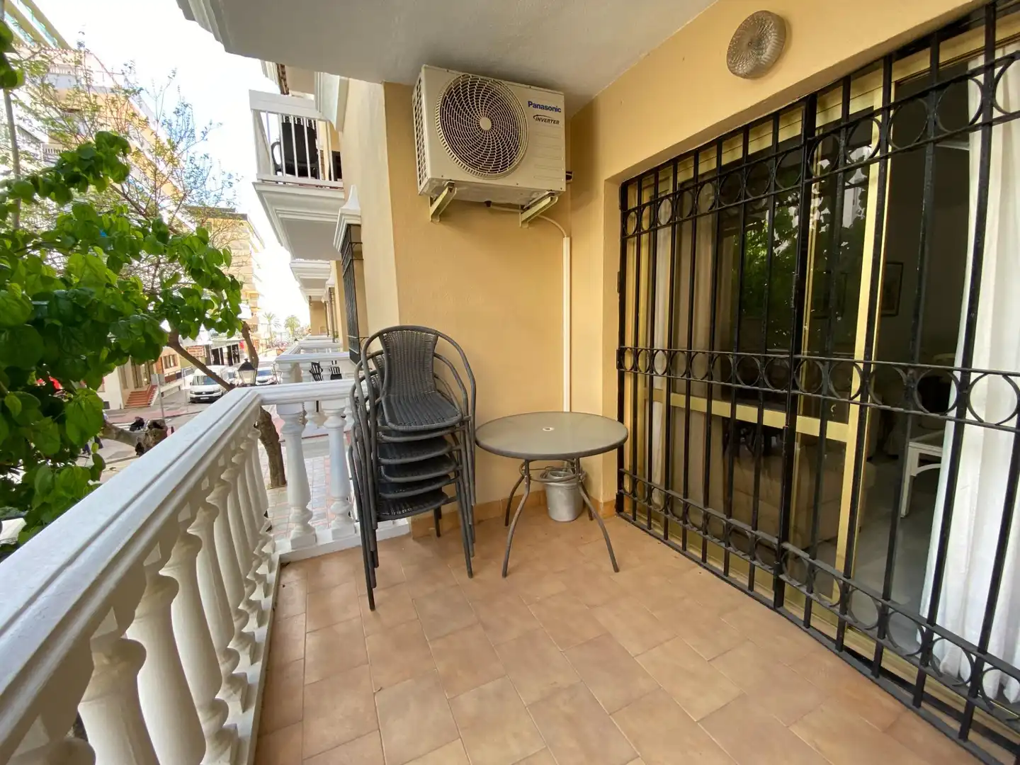 Balcony of Flat for sale in Fuengirola  with Storage room and Community pool