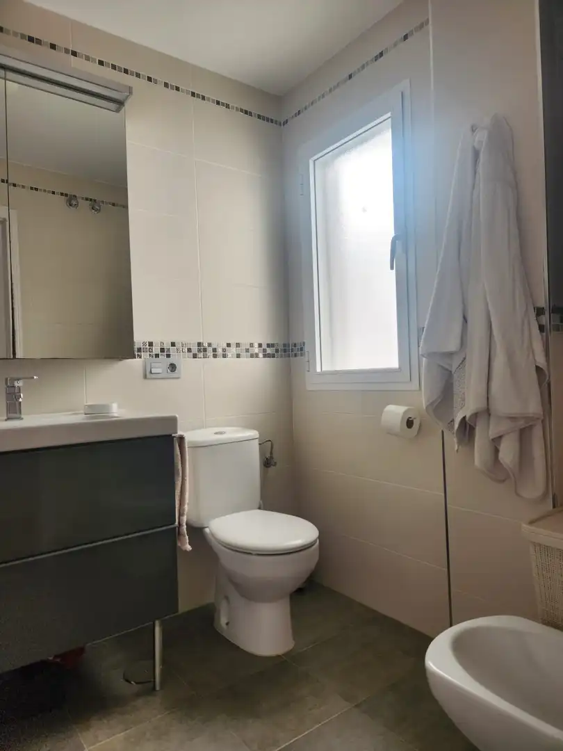Badezimmer von Wohnung zum Verkauf in San Fernando mit Klimaanlage und Balkon