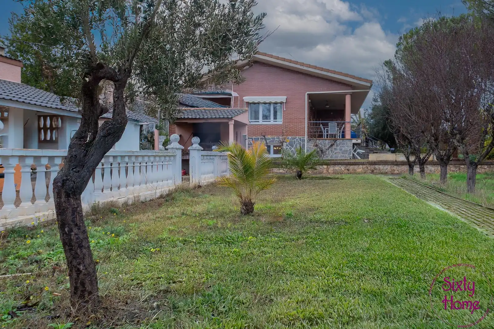 Garden of Houses for sale in Zaragoza  with Heating, Private garden and Terrace