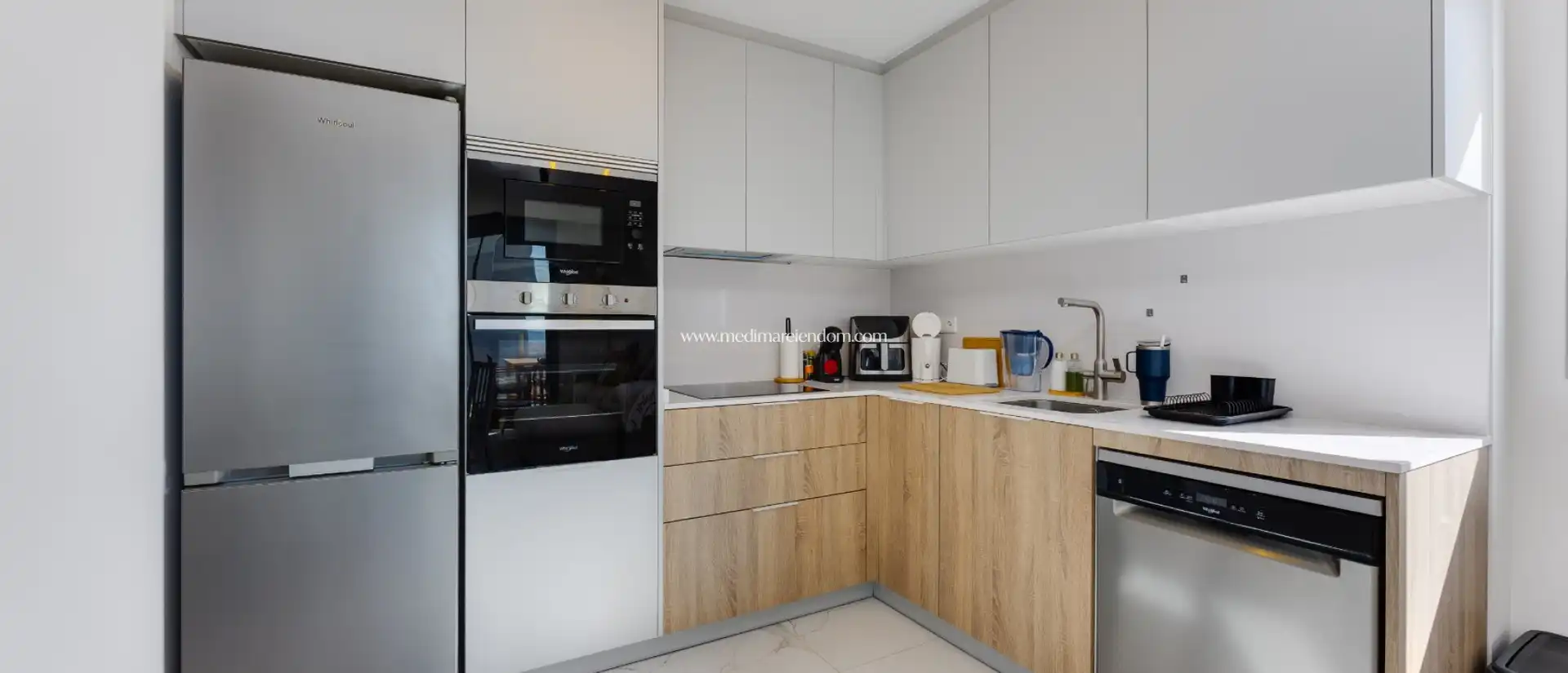 Cuina de Apartament en venda en Santa Pola amb Aire condicionat, Calefacció i Terrassa