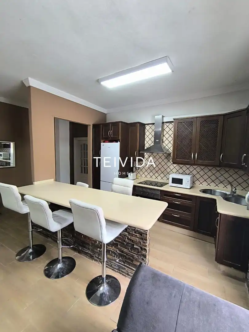 Kitchen of Flat for sale in San Cristóbal de la Laguna  with Private garden and Furnished