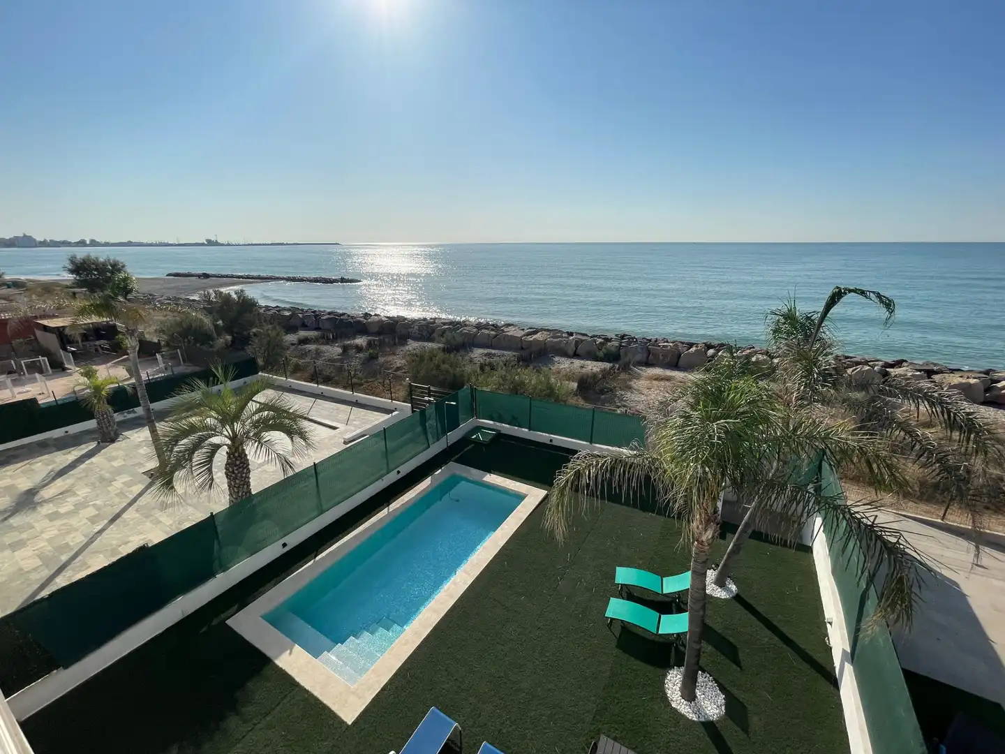 Piscina de Casa o chalet en venta en Burriana / Borriana con Aire acondicionado, Jardín privado y Trastero