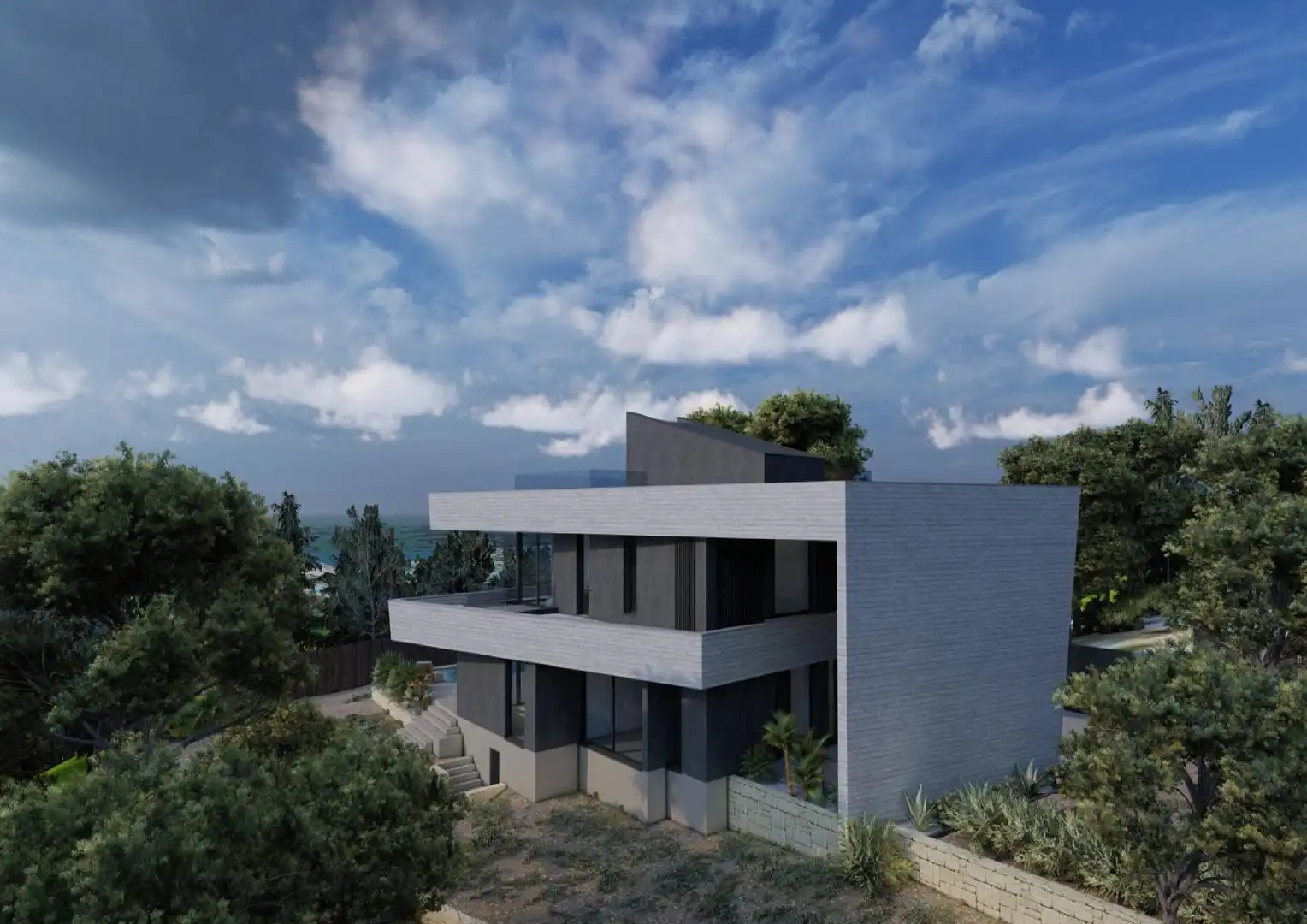 Vista exterior de Casa o chalet en venta en Altea con Aire acondicionado, Terraza y Piscina